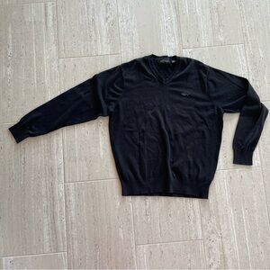Greg Norman Collection black V-Neck Sweater